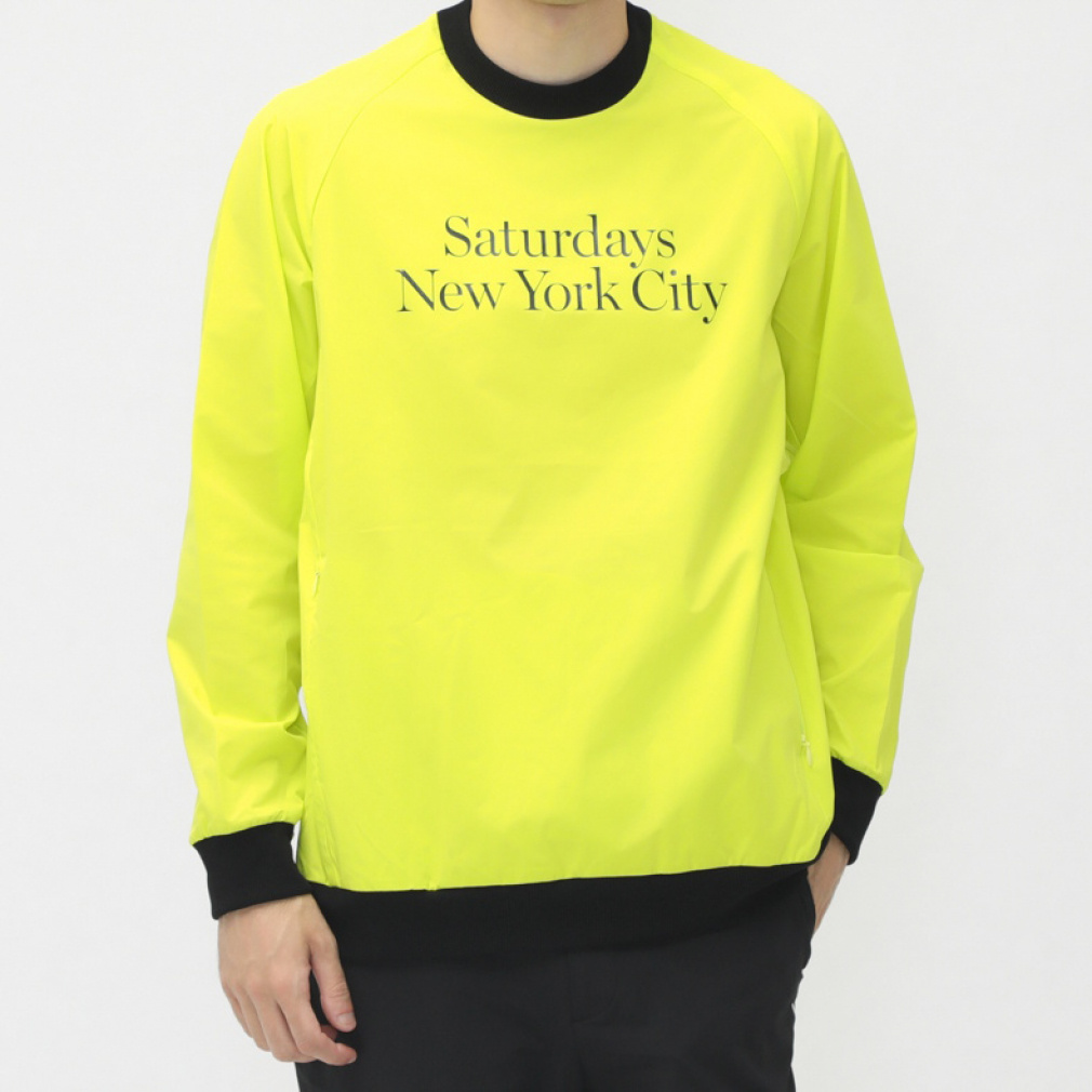 T^f[Yj[[NVeB StEFA EChu[J[ H ~ Strech Woven Pullover (BGG64070) Y SATURDAYS NEW YORK CITY