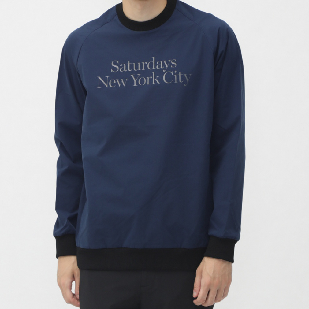 T^f[Yj[[NVeB StEFA EChu[J[ H ~ Strech Woven Pullover (BGG64070) Y SATURDAYS NEW YORK CITY