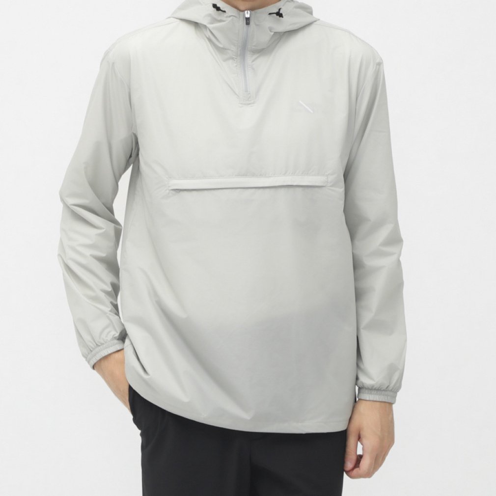 サタデーズニューヨークシティ ゴルフウェア 長袖ウインドブレーカー 秋 冬 PERTEX QUANTUM AIR Zip Hoodie (BGL64160) メンズ