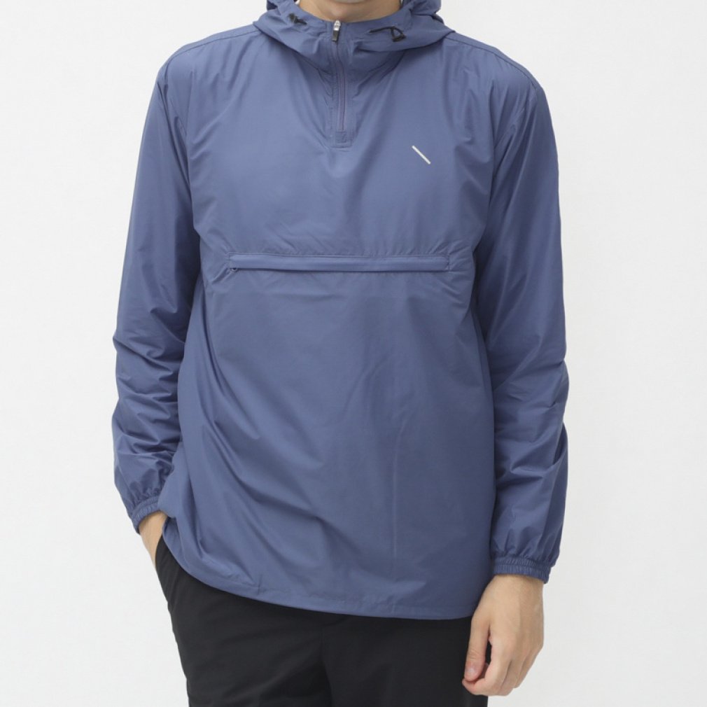 サタデーズニューヨークシティ ゴルフウェア 長袖ウインドブレーカー 秋 冬 PERTEX QUANTUM AIR Zip Hoodie (BGL64160) メンズ