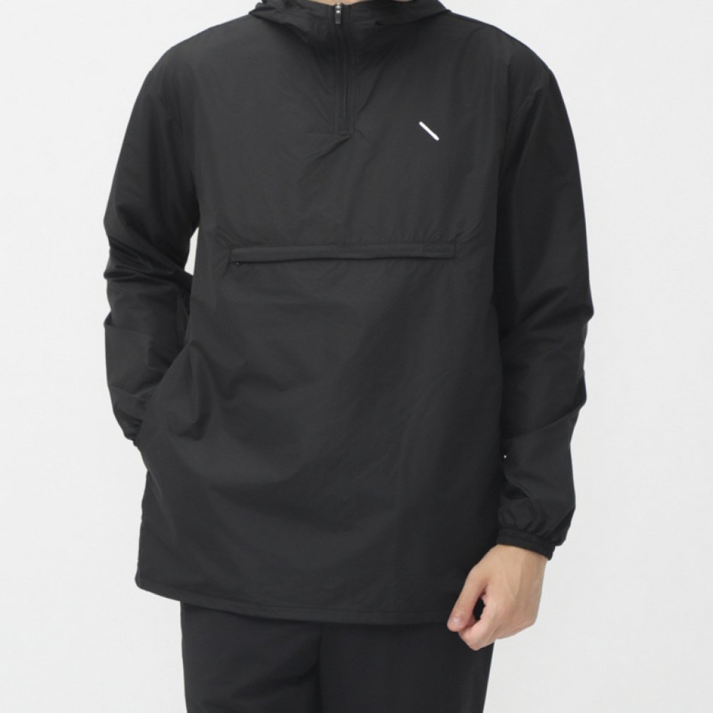 サタデーズニューヨークシティ ゴルフウェア 長袖ウインドブレーカー 秋 冬 PERTEX QUANTUM AIR Zip Hoodie (BGL64160) メンズ