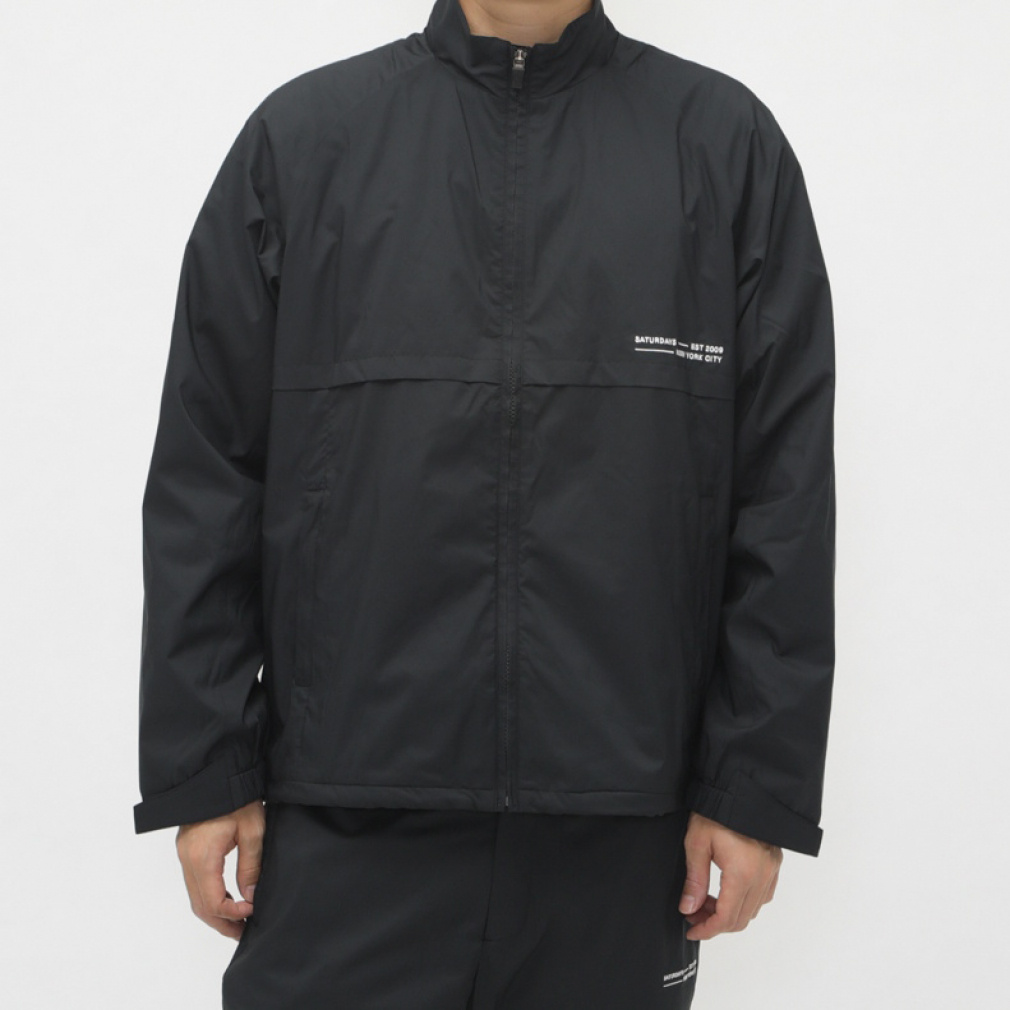 サタデーズニューヨークシティ ゴルフウェア 長袖ウインドブレーカー 秋 冬 SOLOTEX Stretch Jacket (BGL64180) メンズ SATURDAYS NEW YORK CITY