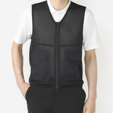 電冷ベスト TR-1V1154F  ペルチェ素子(ブラック-S)