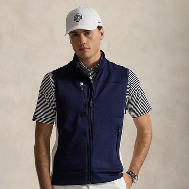 ストレッチ ダブルニット フルジップ ベスト SS25-2201