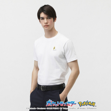 【ポケモン】ピカチュウ プレーティング天竺半袖Tシャツ 0535163331