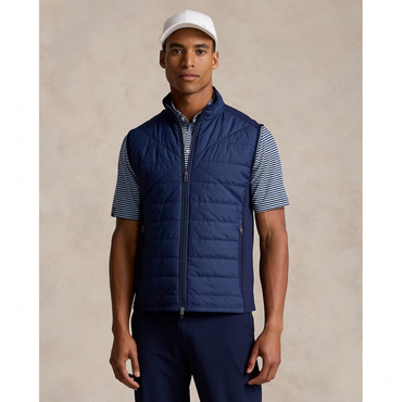 ストレッチ フレンチ テリー ハイブリッド フルジップ ベスト FW24-2237