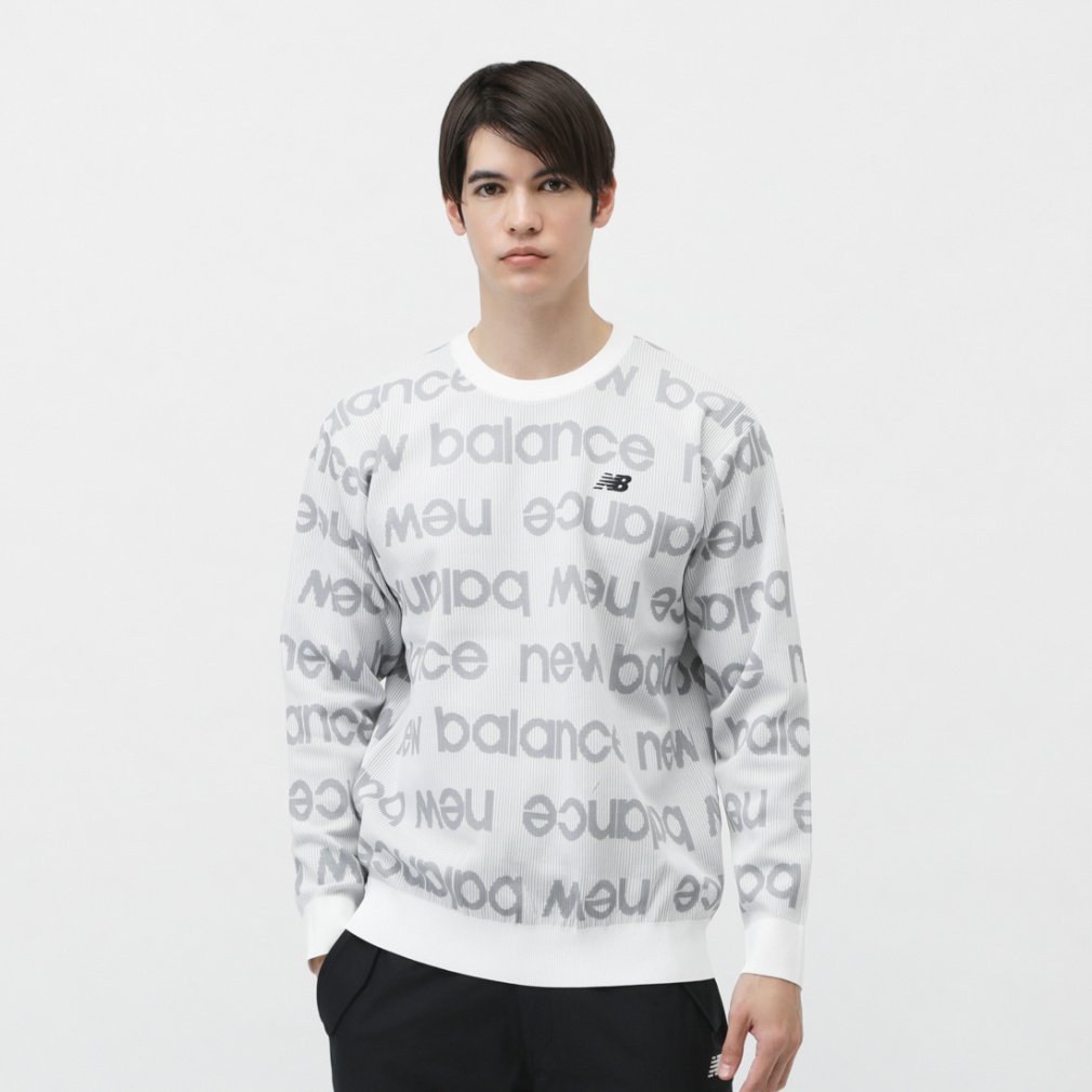 j[oX StEFA Z[^[ t  CREW NECK KNIT PULLOVER (0125170002) Y New Balance