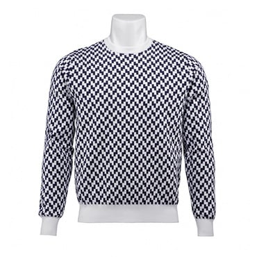 ヘリンボーン クルーネックニット TKPMK131J 6665203259