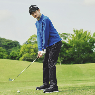 ポリエステルニット クルーセーター TR-1S1543C