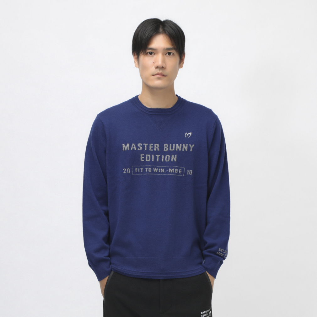 MASTER BUNNY EDITION カシミアクルーネックニット MASTER BUNNY EDITION｜カシミアクルーネックニットプルオーバー