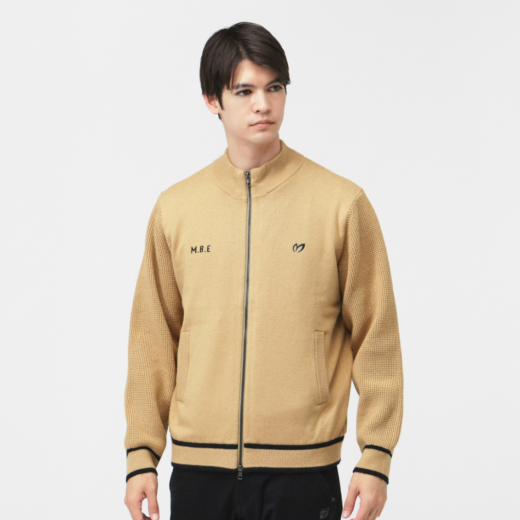 マスターバニーエディション ゴルフウェア 長袖セーター 秋 冬 裏付き