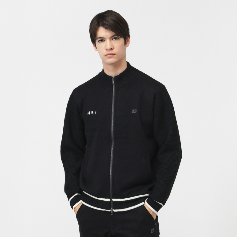 マスターバニーエディション ゴルフウェア 長袖セーター 秋 冬 裏付き