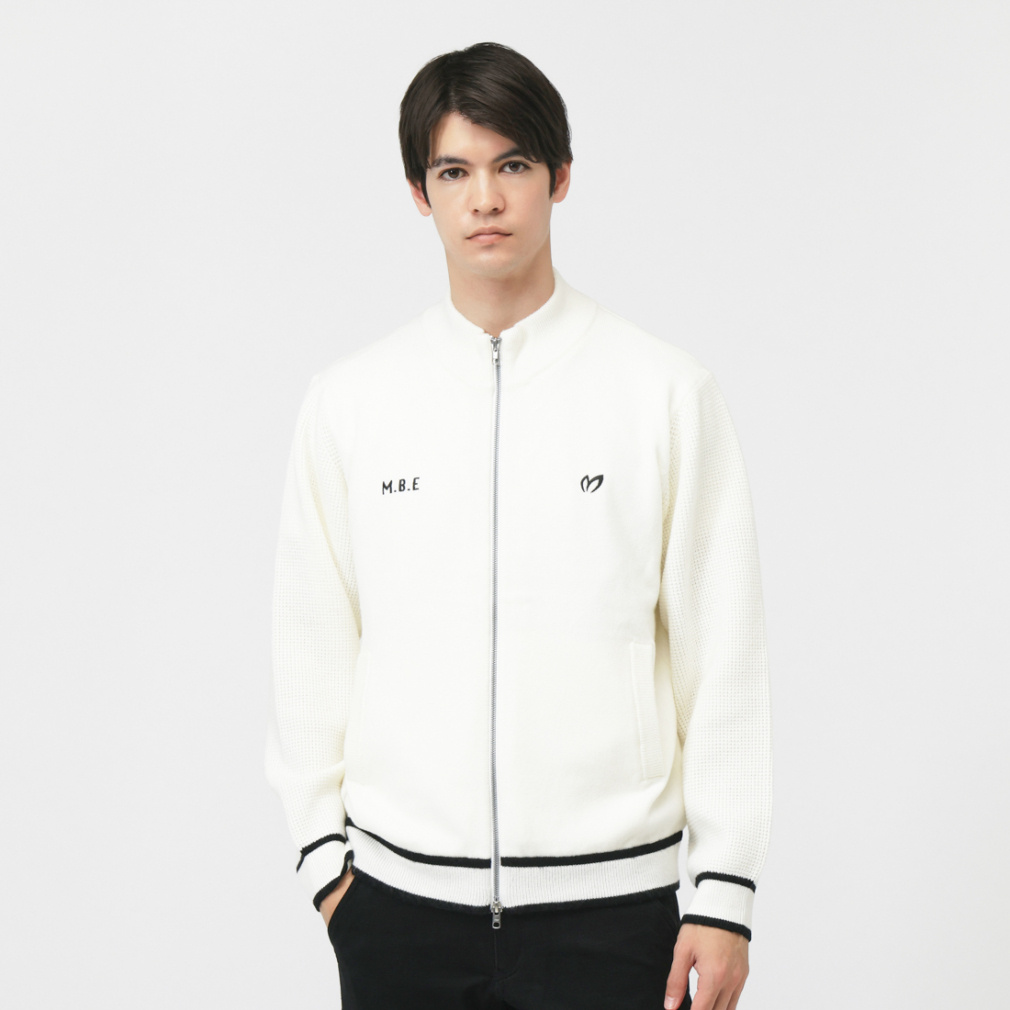 マスターバニーエディション ゴルフウェア 長袖セーター 秋 冬 裏付き