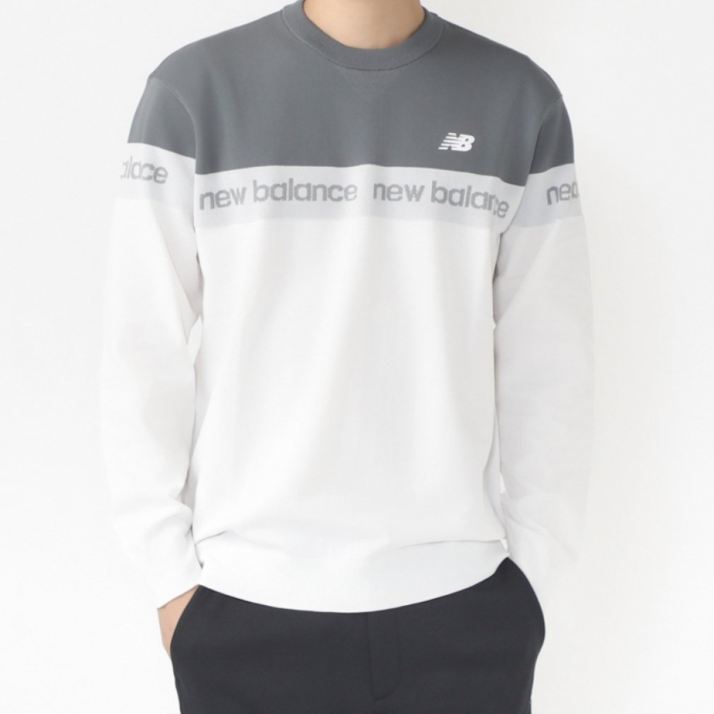 ニューバランス ゴルフウェア 長袖セーター 秋 冬 CREW NECK KNIT PULLOVER (0124270001) メンズ New Balance