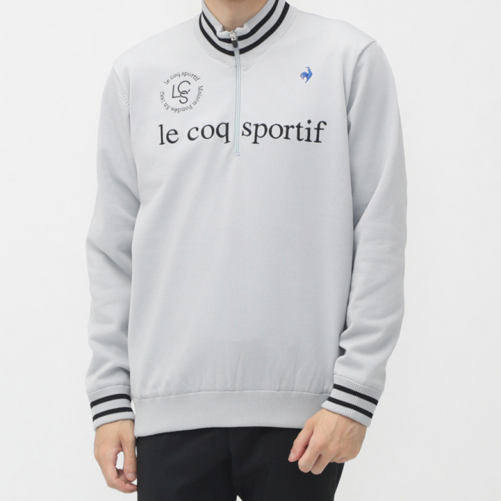 【ストレッチフォーサー】裏地付き防風セーター LG4FST30M(グレー-M)