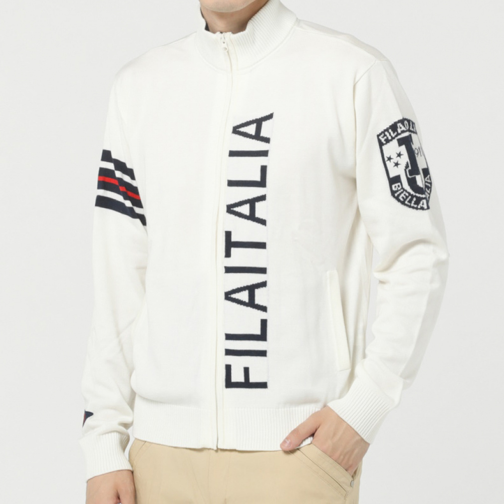 フィラ ゴルフウェア 長袖セーター 秋 冬 ニットセーター (781700) FILA