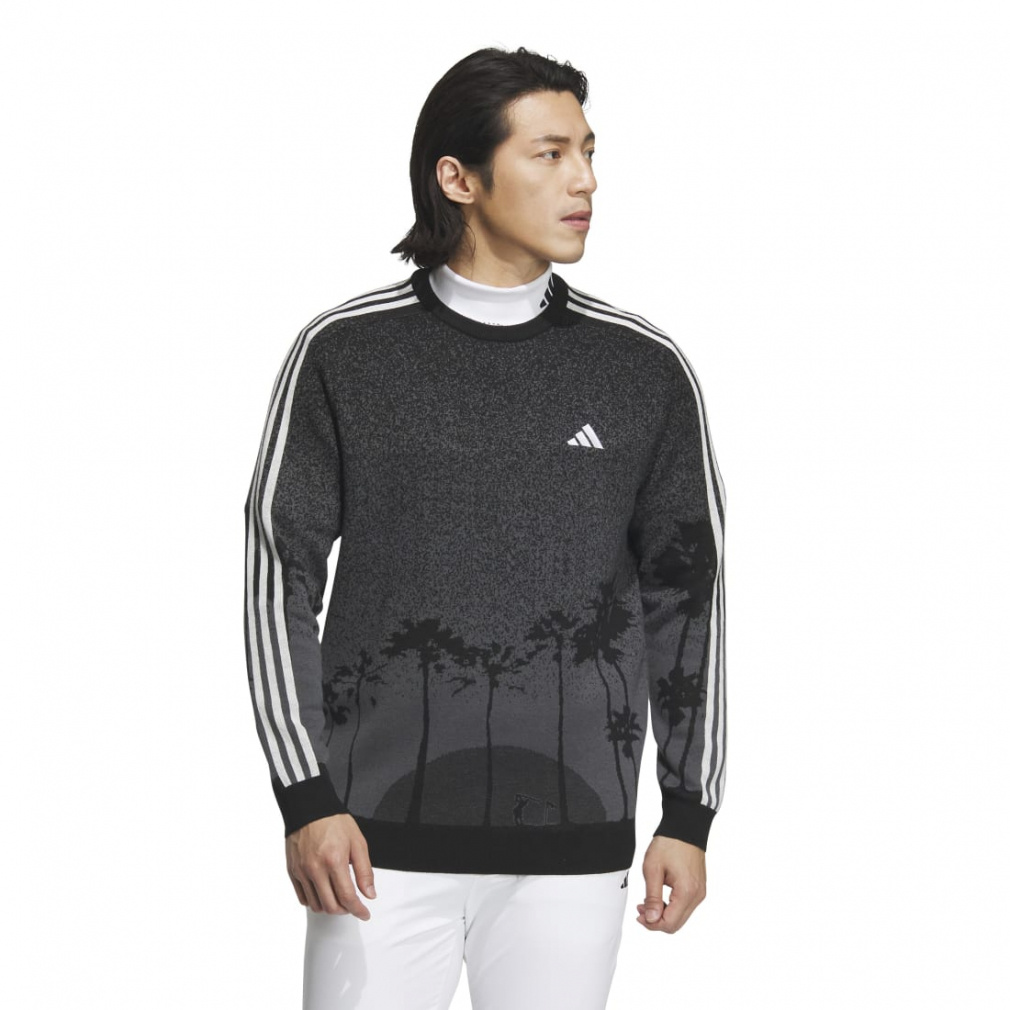 LA サンセット クルーネックセーター HY0967