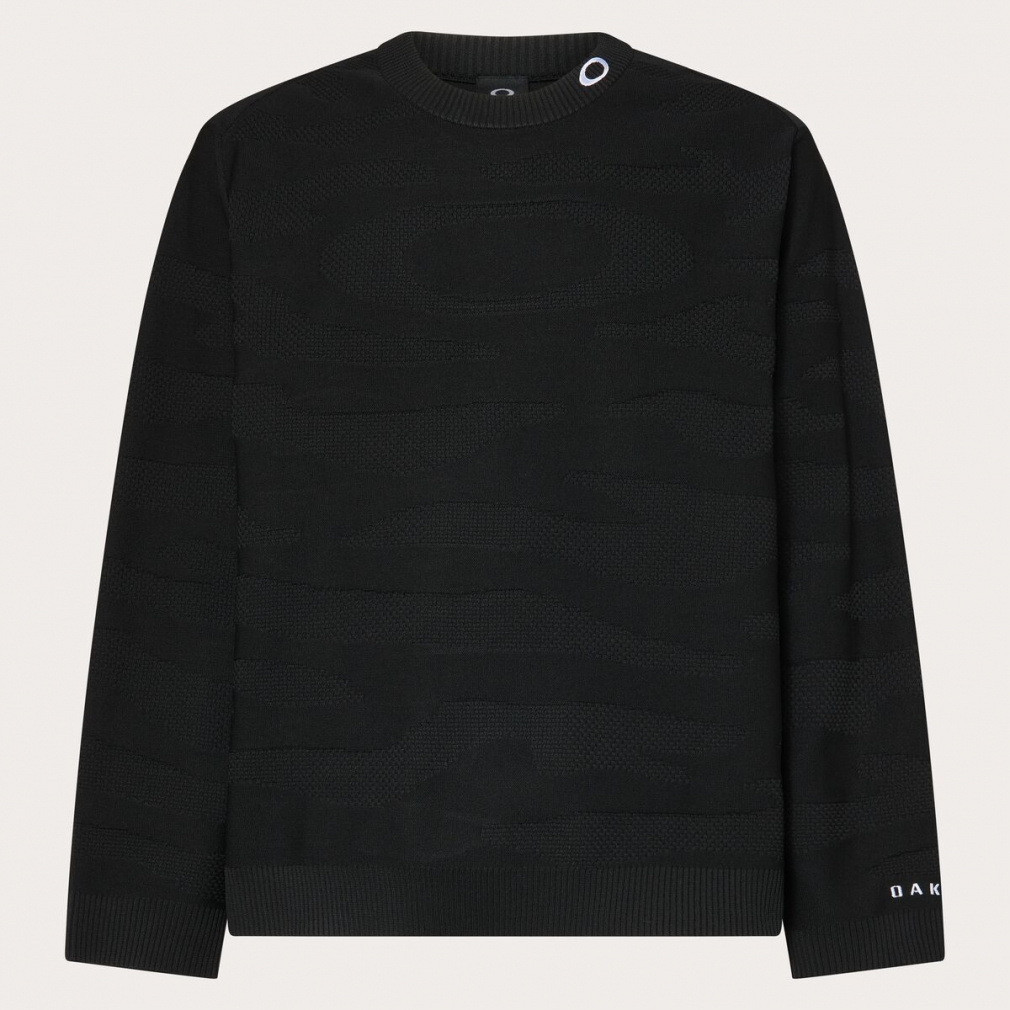 オークリー ゴルフウェア 長袖セーター 秋 冬 CAMO JQ SWEATER (FOA408271) メンズ OAKLEY