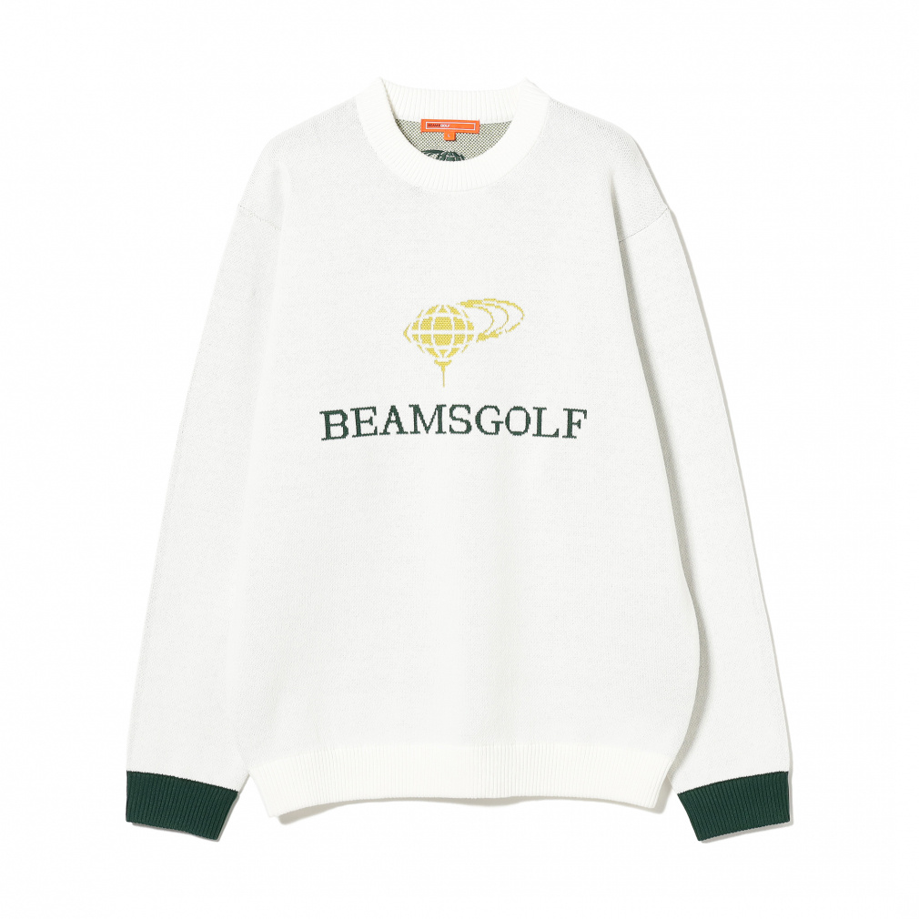 ビームスゴルフ ゴルフウェア 長袖セーター 秋 冬 ORANGE LABEL / ジャ