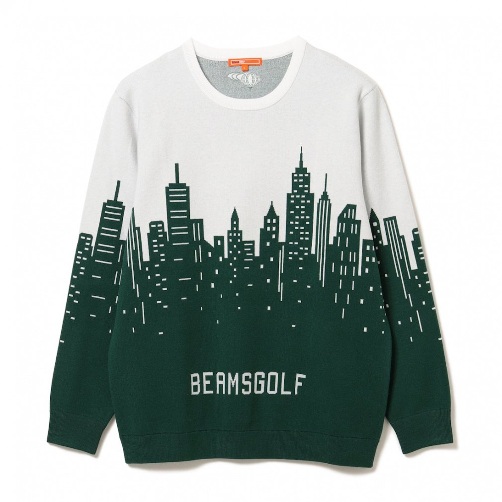 ビームスゴルフ ゴルフウェア 長袖セーター 秋 冬 ORANGE LABEL / マンハッタン ニットプルオーバー (8215004964) メンズ BEAMS GOLF