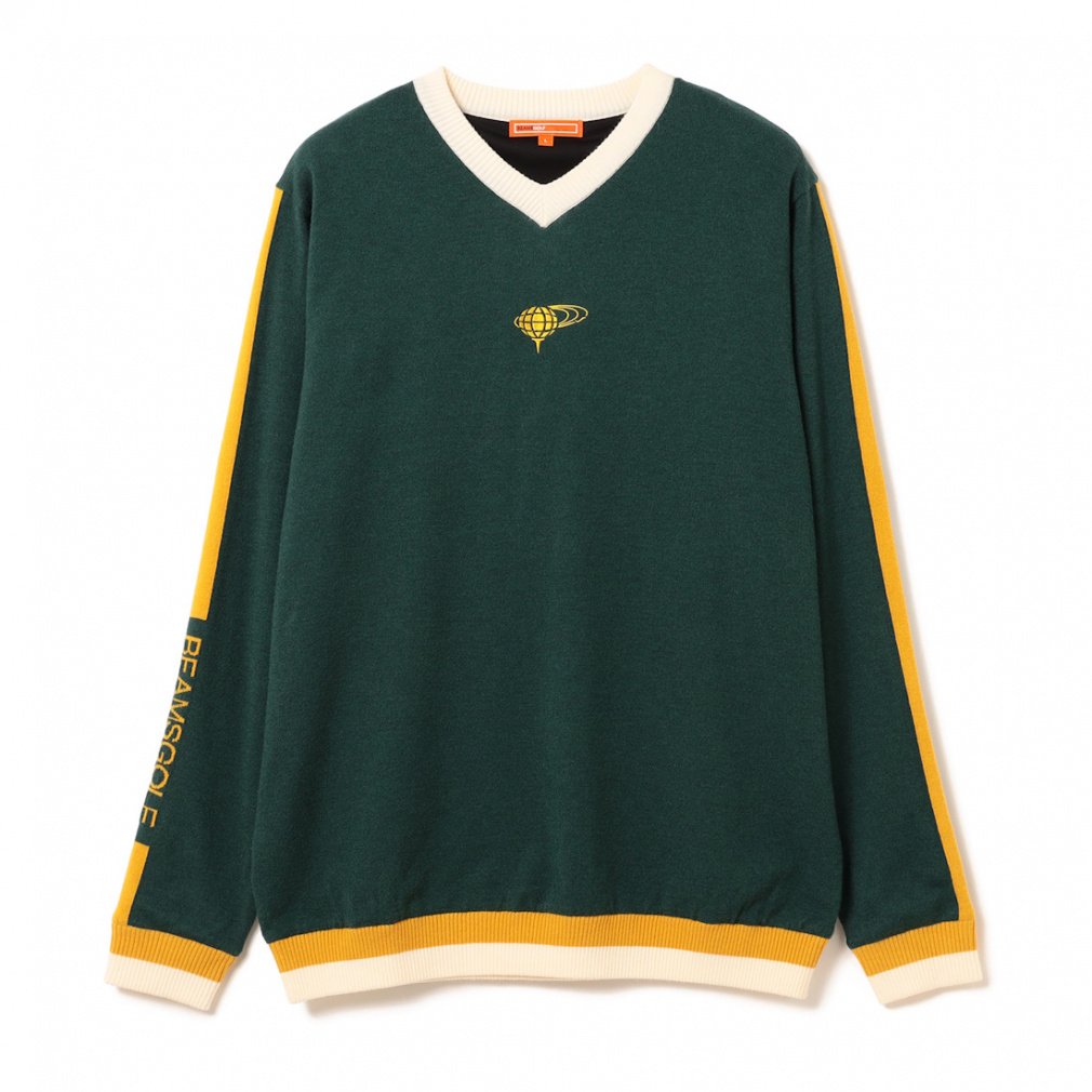 ビームスゴルフ ゴルフウェア 長袖セーター 秋 冬 ORANGE LABEL / エア