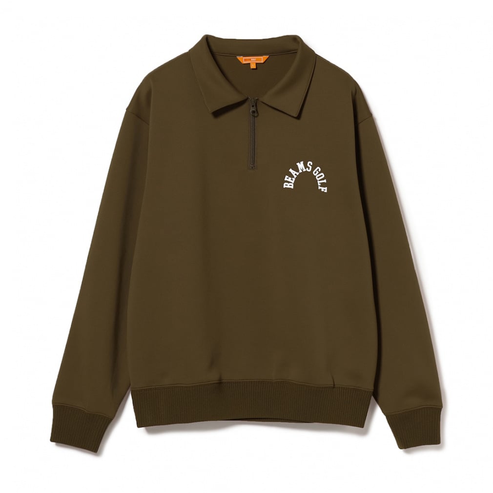 ビームスゴルフ ゴルフウェア 長袖セーター ORANGE LABEL / アーチロゴ