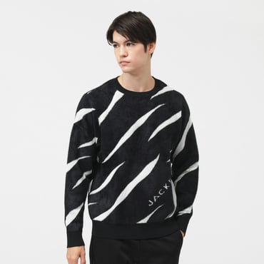 12G ダブルJQ クルーネックニット 2625270155