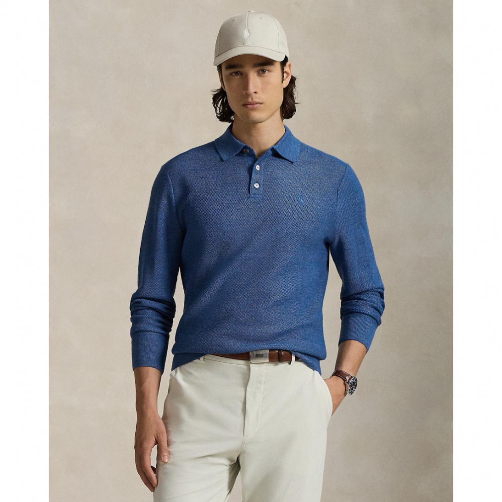 ラルフローレン ゴルフウェア 長袖セーター 秋 冬 パフォーマンス ポロカラー セーター (FW25-2056) メンズ RALPH LAUREN