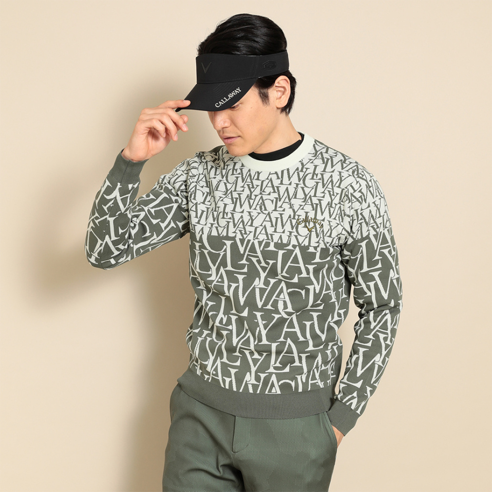 APCゴルフウェア メンズ　カーディガン セーター長袖秋 APCゴルフウェア メンズ カーディガン セーター長袖秋 APCゴルフウェア