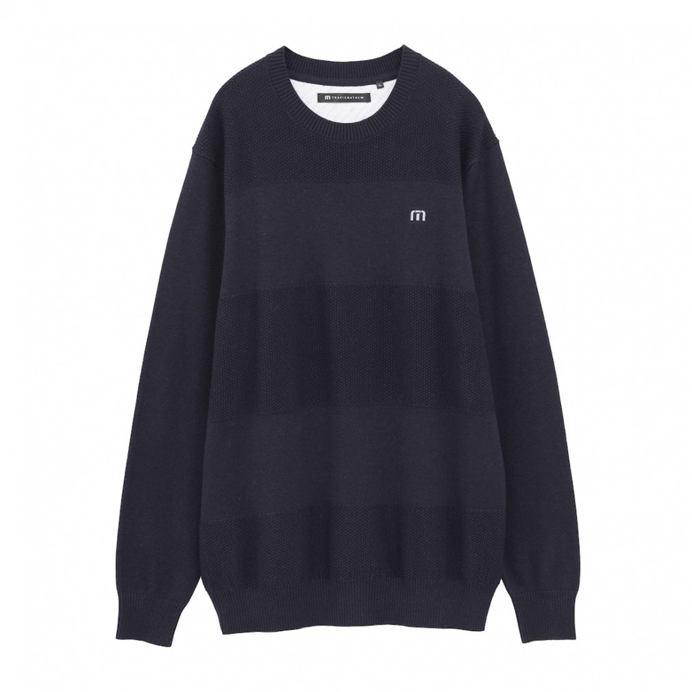 gBX}V[ StEFA Z[^[ H ~ Border Sweater (7AK029) Y TravisMathew