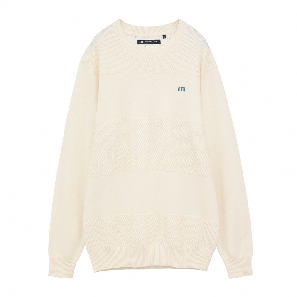 gBX}V[ StEFA Z[^[ H ~ Border Sweater (7AK029) Y TravisMathew