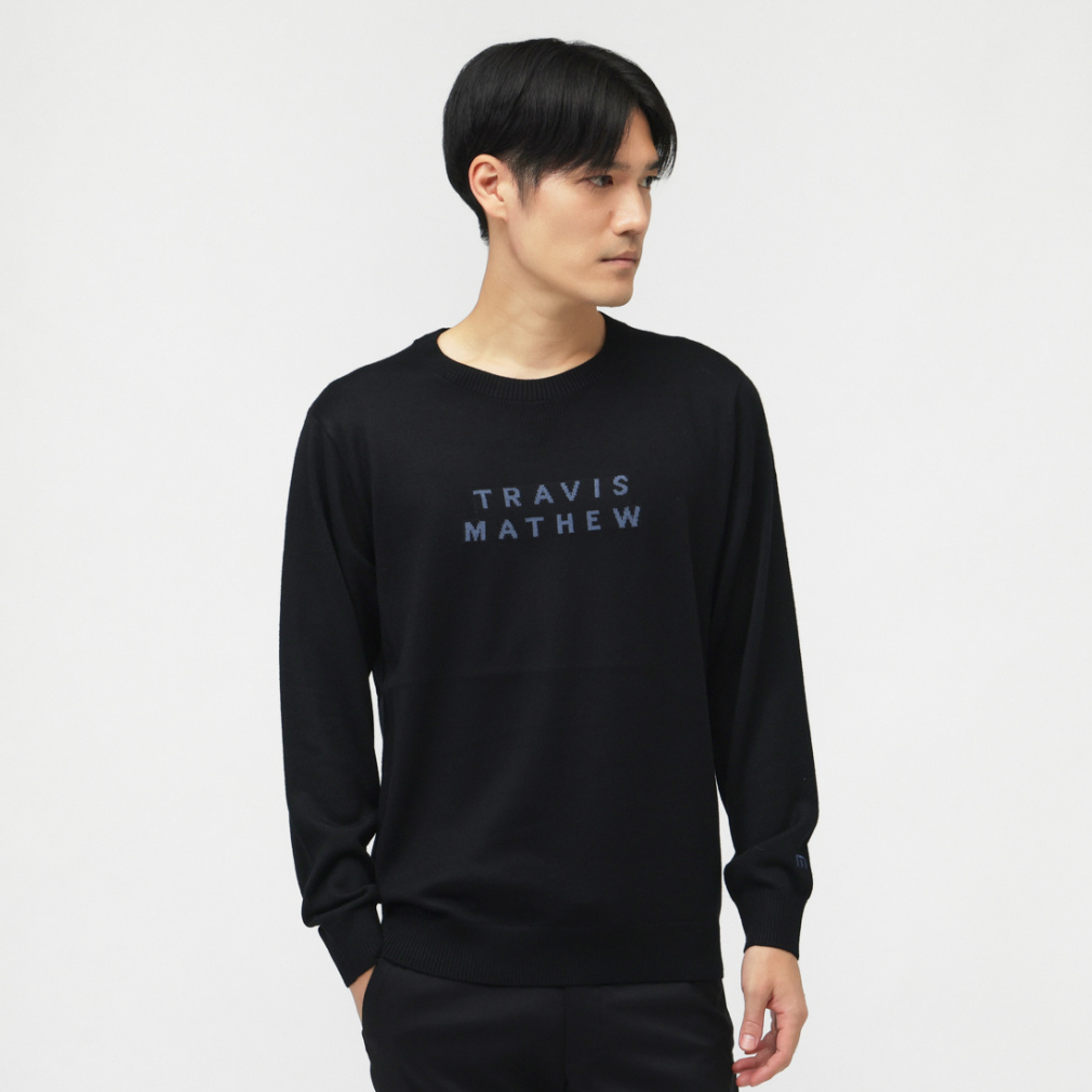 トラヴィスマシュー ゴルフウェア 長袖セーター 秋 冬 L/S Crewneck Sweater (7AM044) メンズ TravisMathew