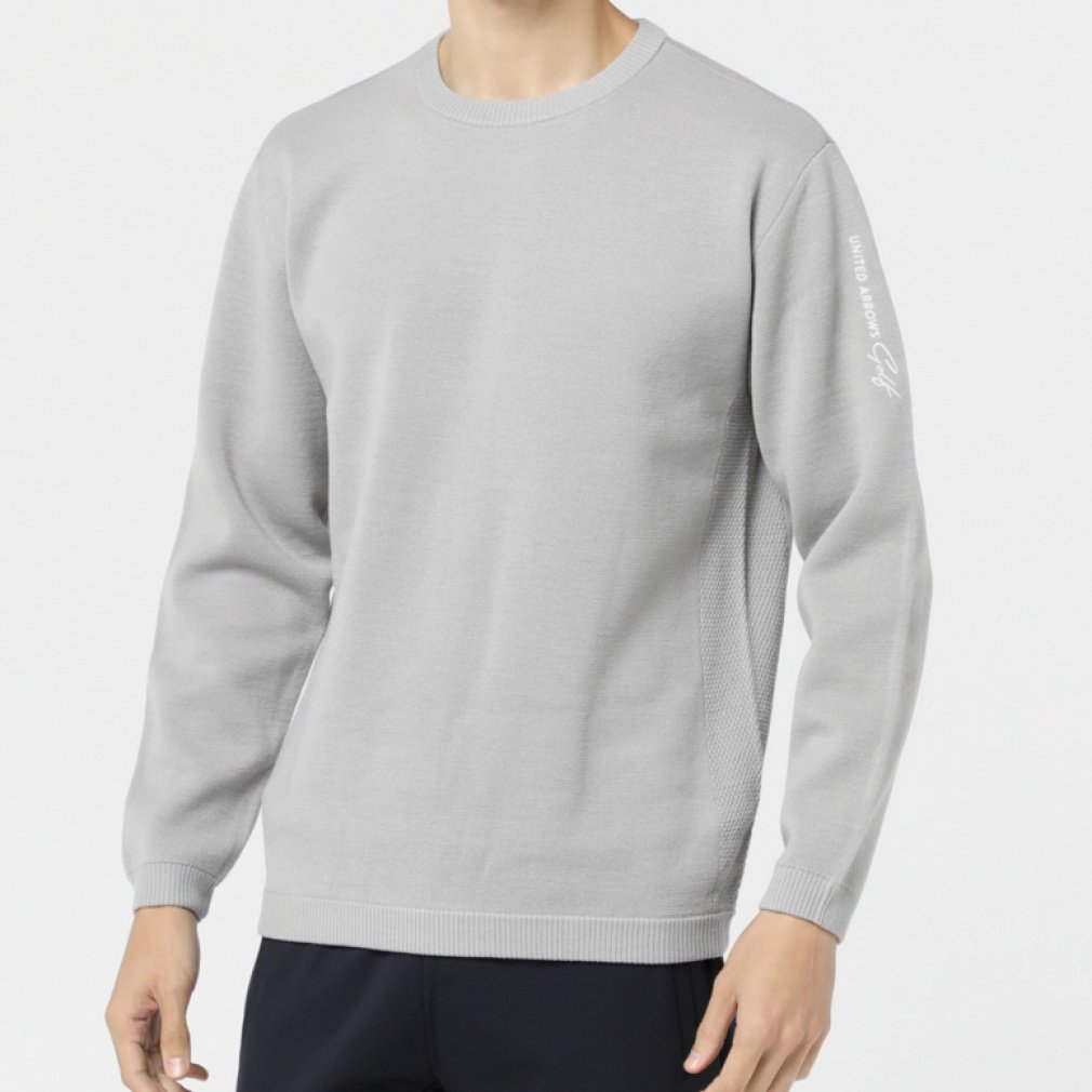 ユナイテッドアローズ ゴルフウェア 長袖セーター 秋 冬 UAG MA CN KNIT (23FWHSM-14) メンズ UNITED ARROWS