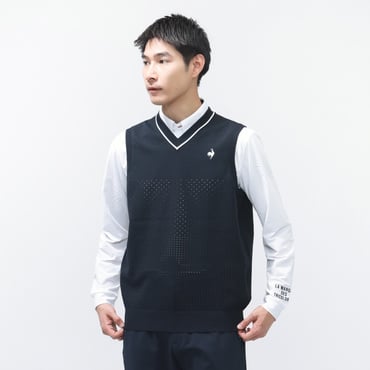 ウォッシャブルVネックニットベスト LG6SVE50M