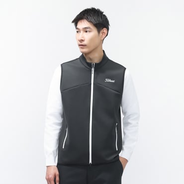 セントアンドリュース ゴルフウェア ベスト 秋 冬 ドットストレッチ