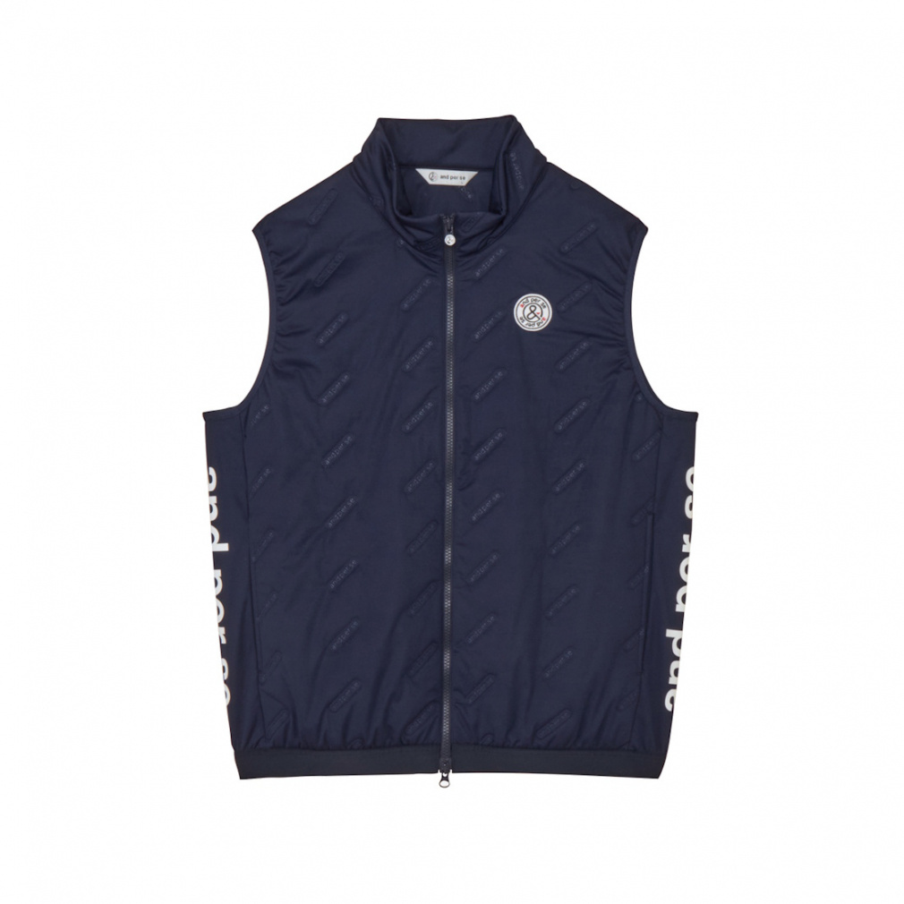 アンパスィ ゴルフウェア 中綿ベスト 秋 冬 中わたベスト(メンズ) (AMF1015G3) メンズ and per se