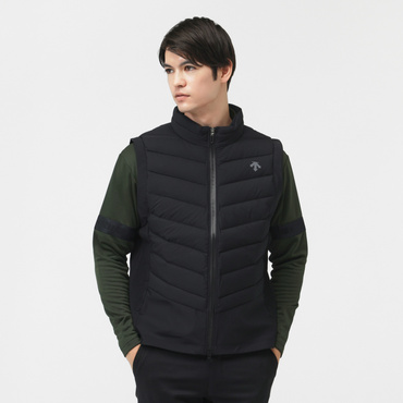 接結ハイブリッドフルジップダウンベスト DG5FVE02M