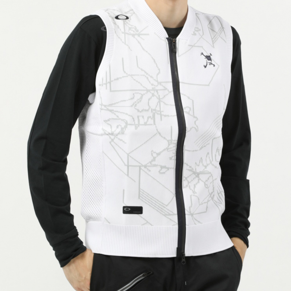 オークリー ゴルフウェア ベスト 秋 冬 SKULL VECTOR SWEATER VEST