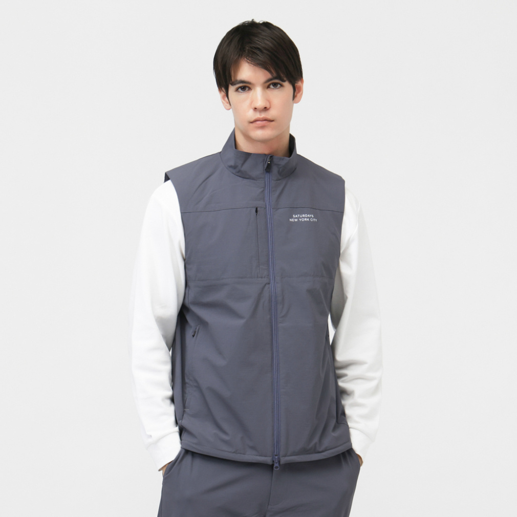 サタデーズニューヨークシティ ゴルフウェア ベスト 秋 冬 CORDURA X
