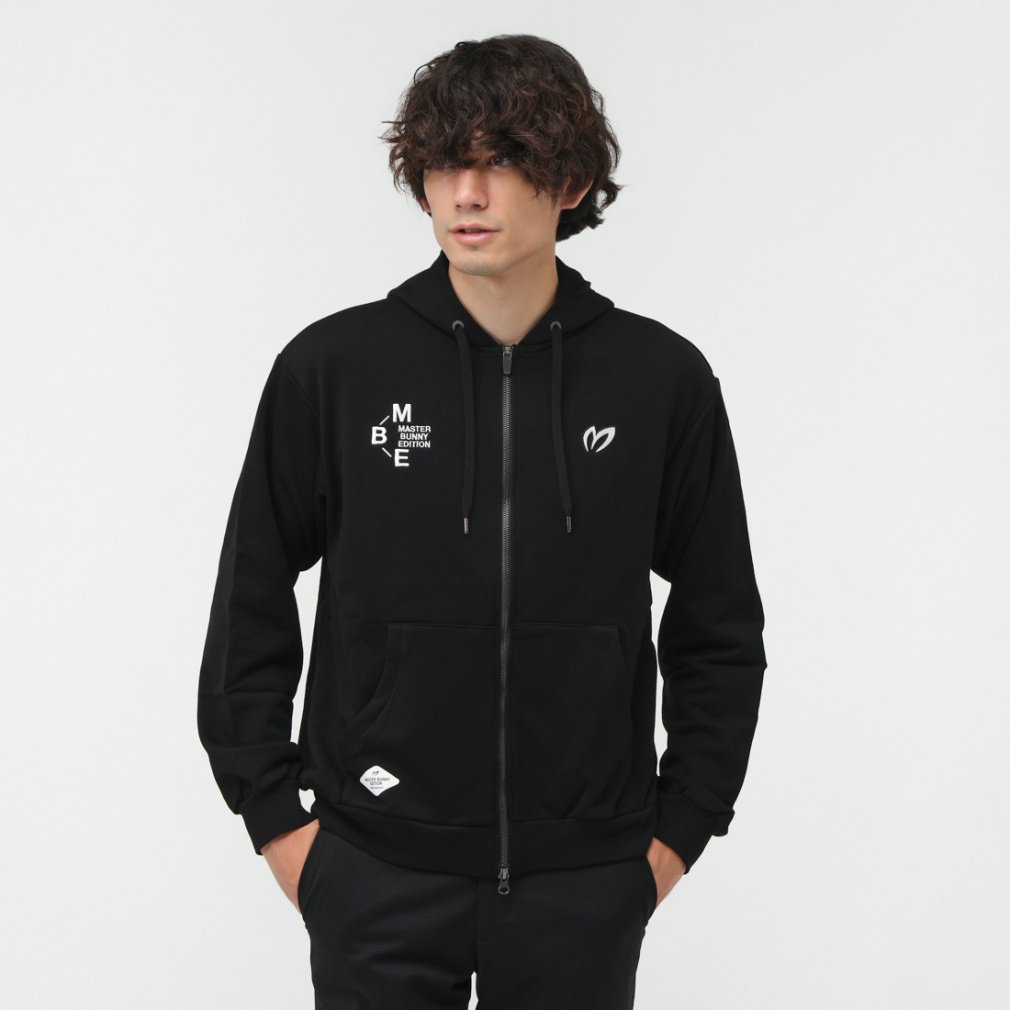 マスターバニーエディション ゴルフウェア 長袖トレーナー 春 夏 レーヨン×PBT 1トビストレッチ裏毛 (7585162205) メンズ MASTER BUNNY EDITION