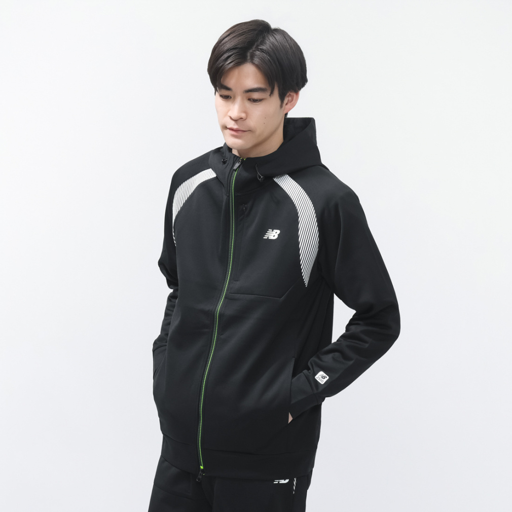SWEAT FULL ZIP HOODIE 0126162001(ブラック-M)