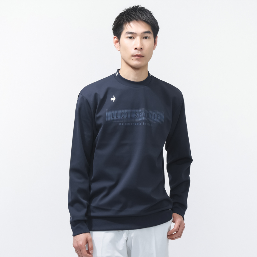 ルコックスポルティフ ゴルフ ゴルフウェア 長袖トレーナー 春 夏 ロゴ