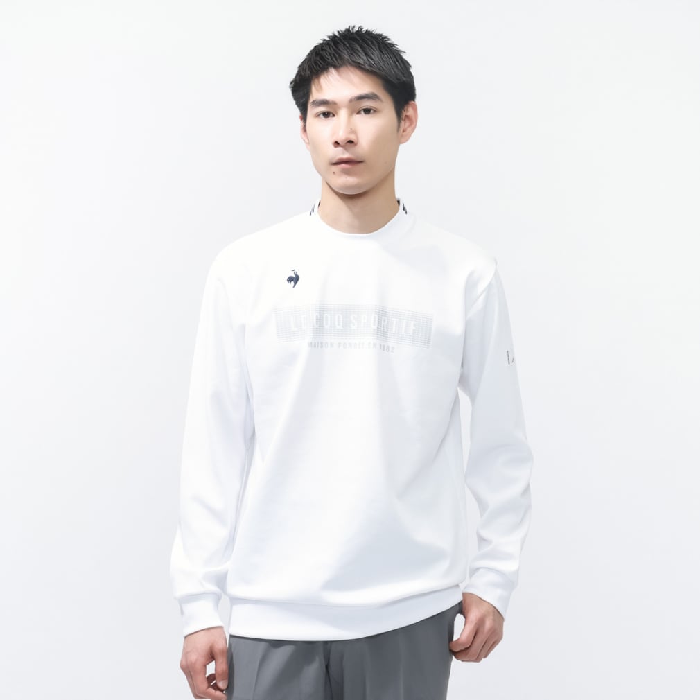 ルコックスポルティフ ゴルフ ゴルフウェア 長袖トレーナー 春 夏 ロゴ