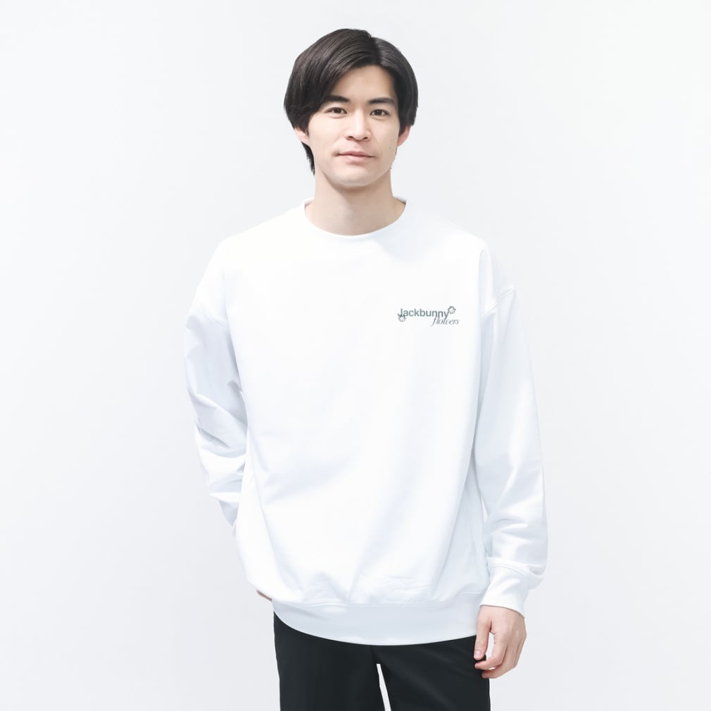 ジャック バニー ゴルフウェア 長袖トレーナー 春 夏 ハイゲージダブル