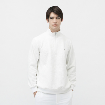 Air Jacquard Half Zip BGM15110