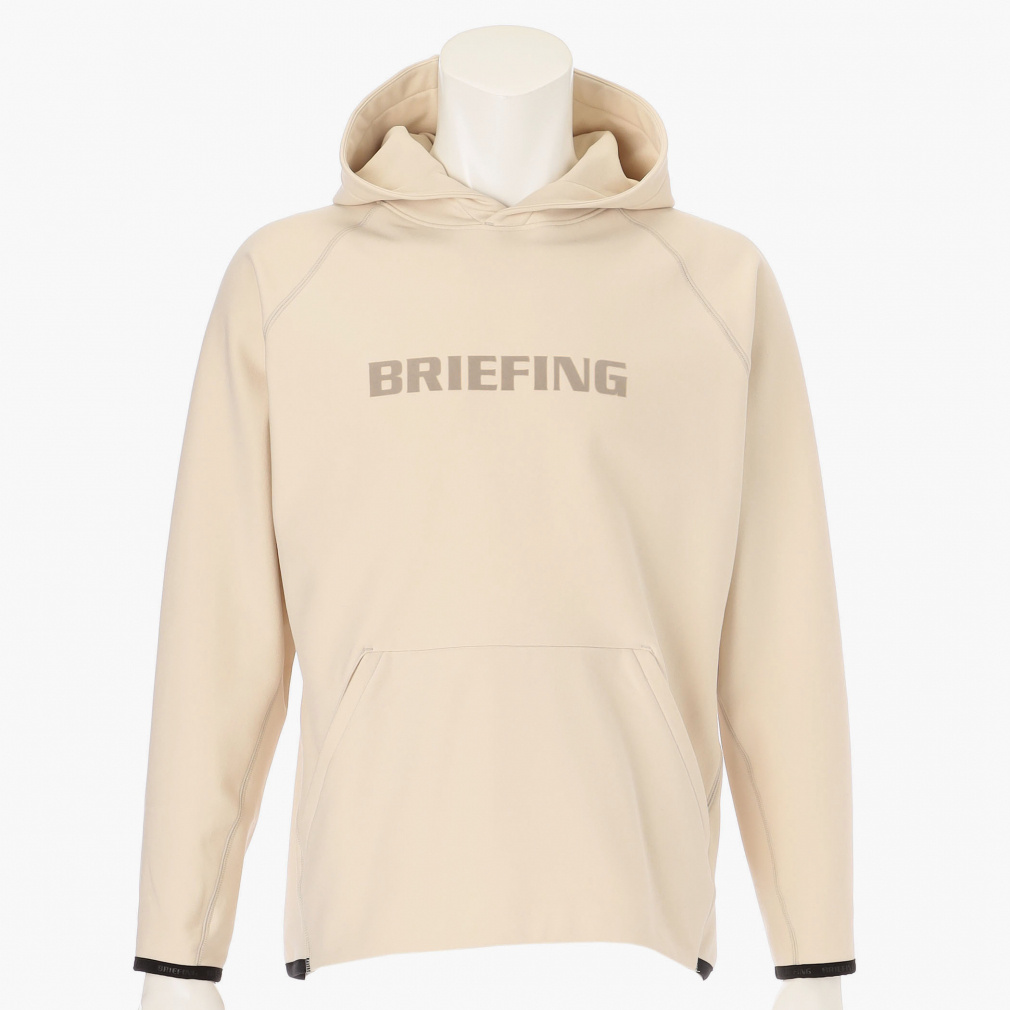 ブリーフィング ゴルフウェア 長袖トレーナー 秋 冬 MS LOGO HOODIE (BRG253M47) メンズ BRIEFING