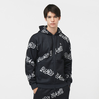 パーリーゲイツ ゴルフウェア 長袖トレーナー 秋 冬 両面起毛ぷにぷに