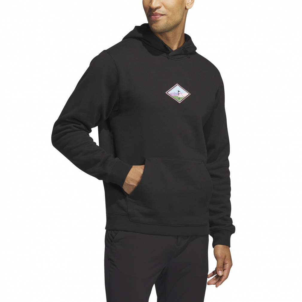 アディダス ゴルフウェア 長袖トレーナー 秋 冬 TECH GFX HOODIE (JMN95) メンズ adidas