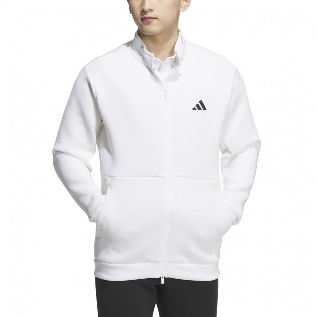 アディダス ゴルフウェア 長袖トレーナー 秋 冬 ダンボールニット