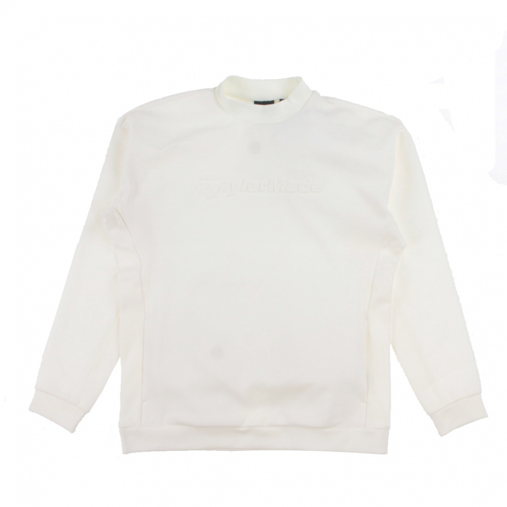 テーラーメイド ゴルフウェア 長袖トレーナー 秋 冬 M TM ロゴスウェットモック (UN976) メンズ TaylorMade